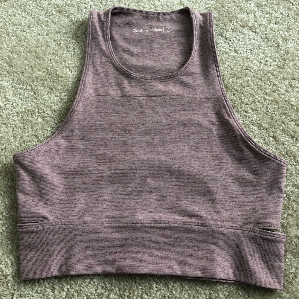 Outdoor Voices slashback crop